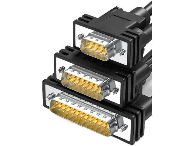 Alt view image 5 of 7 - DB9 DB15 DB25 Single Head Serial Port Wire Copper Gold-Plated 9/15/25Pin Connector DB9/15/25 Connecting Line(DB9-F,AS Show_5M_AS Show)