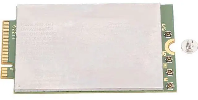 Alt view image 5 of 7 - Latitude XPS High Speed 5G NR 4G LTE Network Card Module for Wins/PCB M.2 Users Plug and Play
