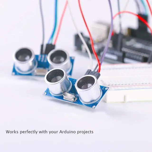 Alt view image 3 of 7 - ELEGOO UNO R4 WiFi Starter Kit and 5PCS Ultrasonic Sensor Bundle for STEM