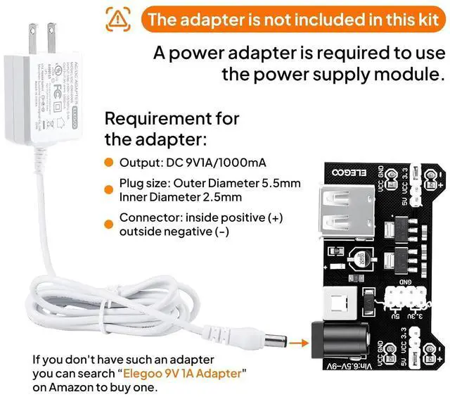 Alt view image 7 of 7 - ELEGOO UNO Basic Starter Kit and Upgraded Electronics Kit Bundle for STEM