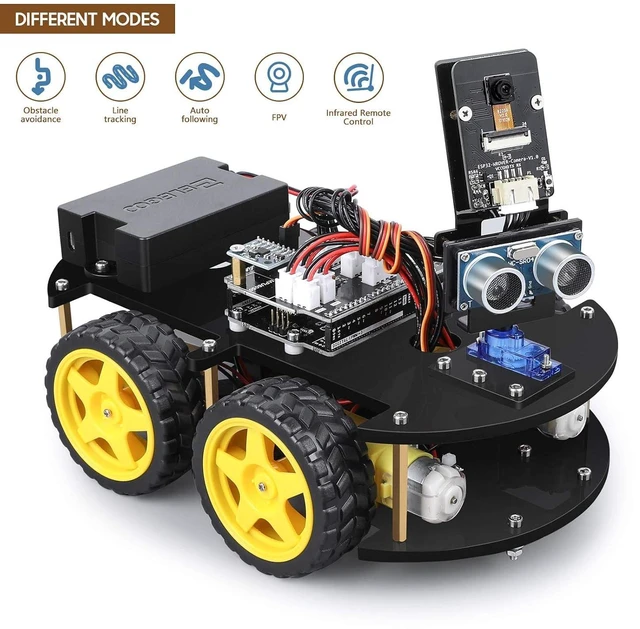 Alt view image 6 of 7 - ELEGOO UNO R3 Smart Robot Car Kit & ELEGOO UNO Project Super Starter Kit
