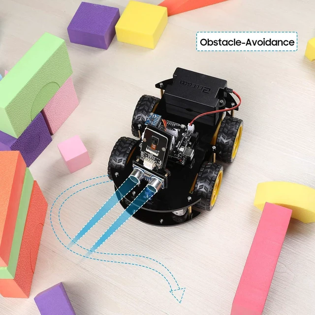Alt view image 7 of 7 - ELEGOO UNO R3 Smart Robot Car Kit & ELEGOO UNO Project Super Starter Kit