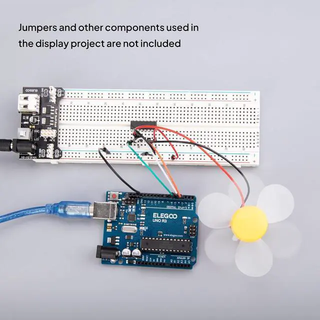 Alt view image 7 of 7 - ELEGOO 4pc Breadboard Kit with 235pcs Fun Kit Bundle for STEM Projects