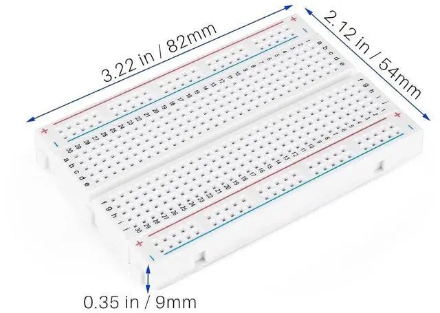 Alt view image 5 of 7 - ELEGOO 400-Point Boards with 235pcs Fun Kit Electronics Project Bundle