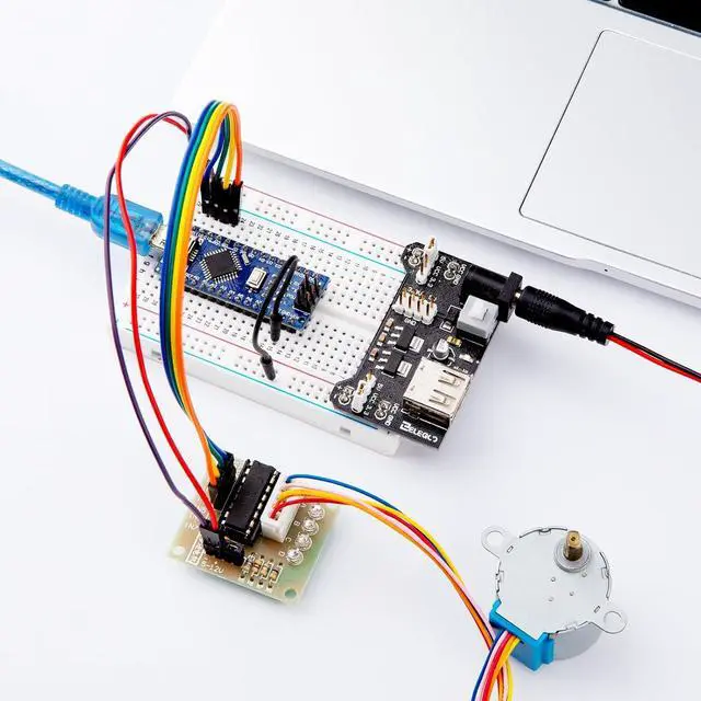 Alt view image 7 of 7 - ELEGOO USB-C Nano Boards and 235pcs Fun Kit Electronics Project Bundle