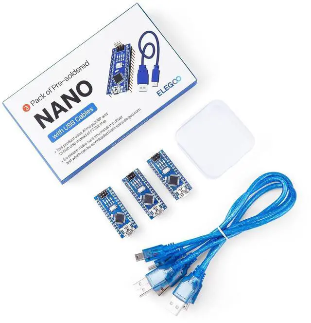 Alt view image 6 of 7 - ELEGOO Pre-Soldered Nano Board with 235pcs Fun Kit STEM Project Bundle