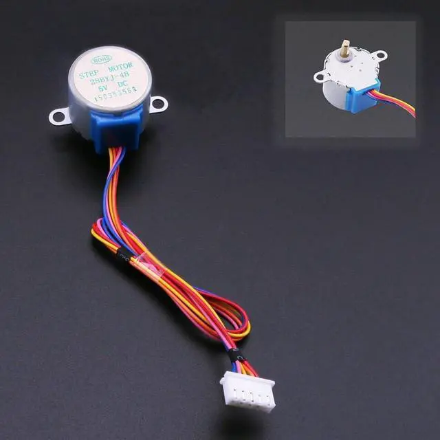 Alt view image 3 of 7 - ELEGOO 5 Sets Stepper Motors and UNO R3 Board Bundle, for Stepper Motor Control, Robotics, Motion Projects and STEM Learning