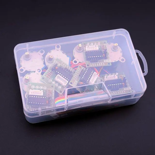 Alt view image 4 of 7 - ELEGOO 5 Sets Stepper Motors and UNO R3 Board Bundle, for Stepper Motor Control, Robotics, Motion Projects and STEM Learning