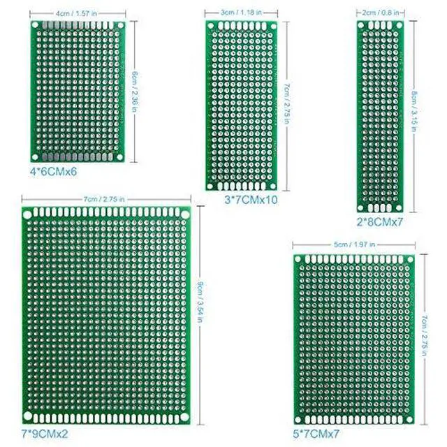 Alt view image 6 of 6 - ELEGOO 525pcs Resistor Kit and 32pcs PCB Boards, for Breadboard Circuits, Prototyping, STEM Labs and Electronics Practice