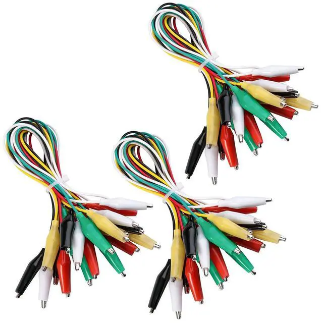 Alt view image 6 of 7 - ELEGOO Alligator Clip Test Leads with ESP32 Boards STEM Project Bundle