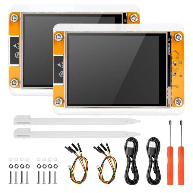 Alt view image 2 of 7 - ELEGOO ESP32 Screens and 37-in-1 Sensor Kit Electronics Project Bundle