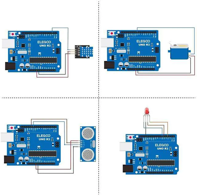 Alt view image 3 of 7 - ELEGOO 400-Point Breadboard Kit and UNO R3 Kit Project Bundle for STEM