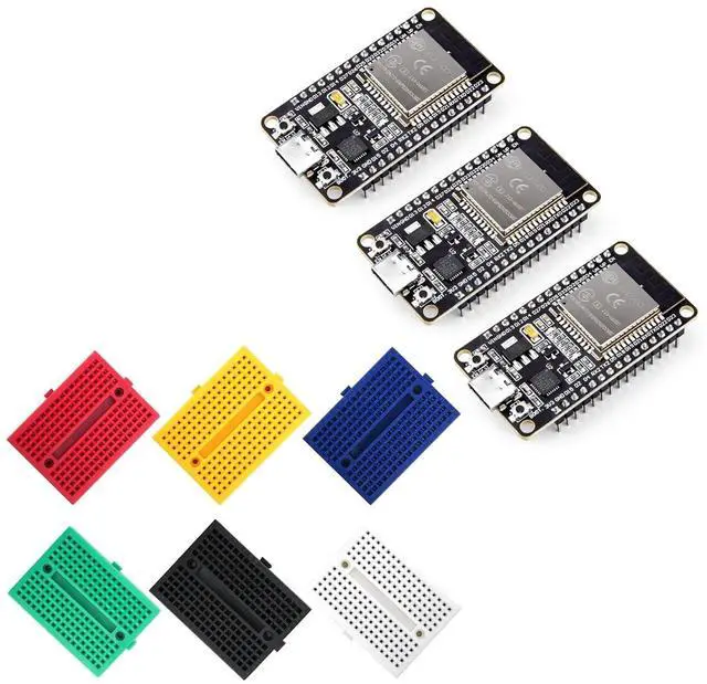 Main image of ELEGOO Mini Breadboard Kit and ESP-32 USB-C Boards STEM Project Bundle