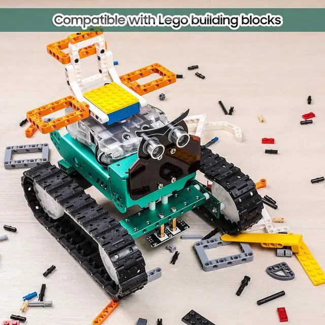 Alt view image 4 of 7 - ELEGOO OwlBot V2 Robot Kit and ESP-32 USB-C Boards STEM Project Bundle