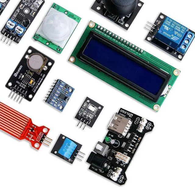 Alt view image 5 of 7 - ELEGOO 400-Point Breadboard Kit and Sensor Kit Project Bundle for STEM