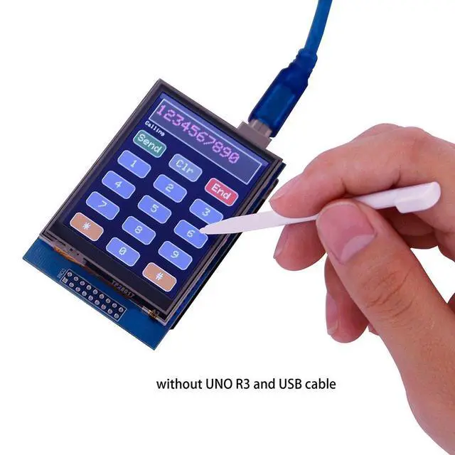 Alt view image 2 of 7 - ELEGOO 2.8 Inch TFT Touch Screen with ESP32 Boards STEM Project Bundle
