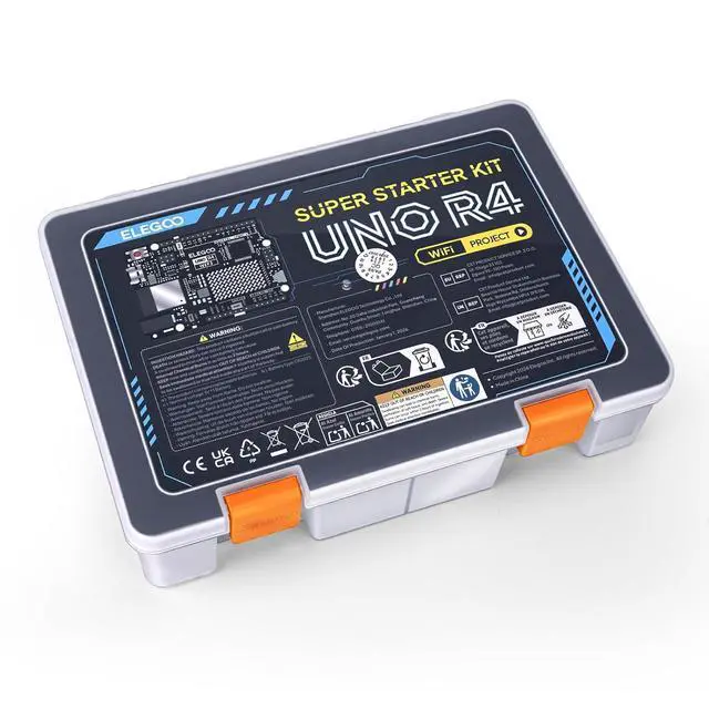 Alt view image 5 of 7 - ELEGOO 400-Point Boards and UNO R4 WiFi Kit Electronics Project Bundle