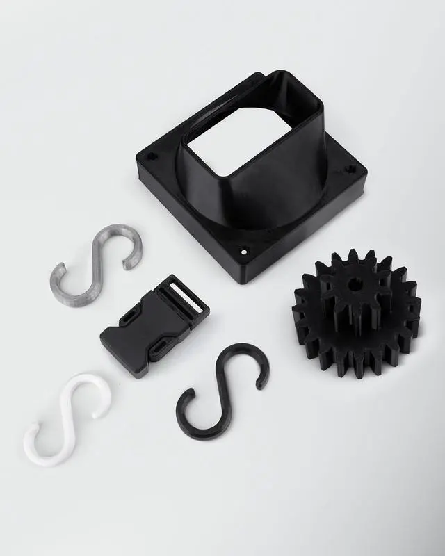 Alt view image 7 of 7 - ELEGOO PC Filament 1.75mm Black 1KG, Tough and Durable Professional 3D Printer Filament Dimensional Accuracy +/- 0.05mm 1KG Spool Heat Resistant 3D Printing Polycarbonate Material