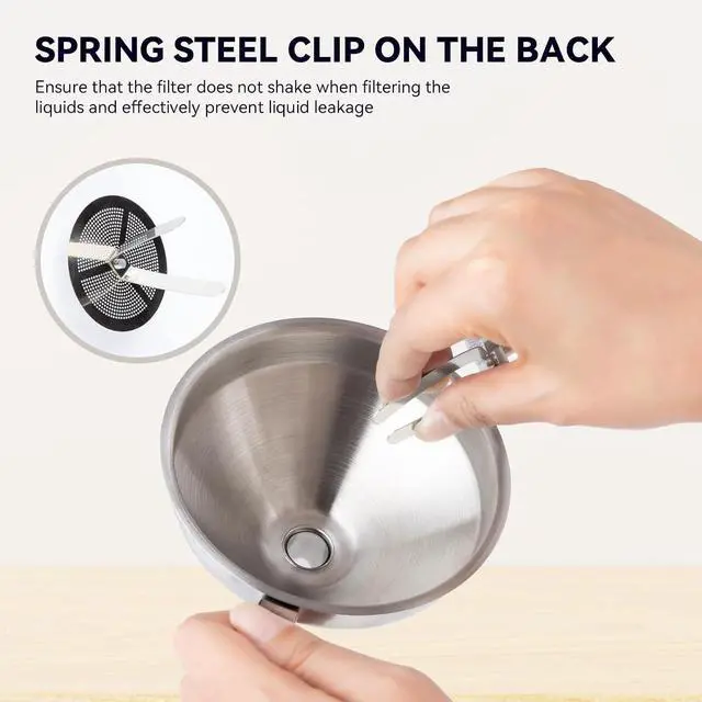 Alt view image 5 of 7 - ELEGOO 3D Stainless Steel Funnel and ELEGOO Silicone Slap Mat