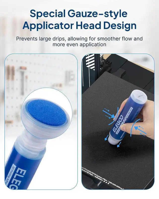 Alt view image 6 of 7 - ELEGOO 3D Printer Adhesive Glue (2 x 60mL)