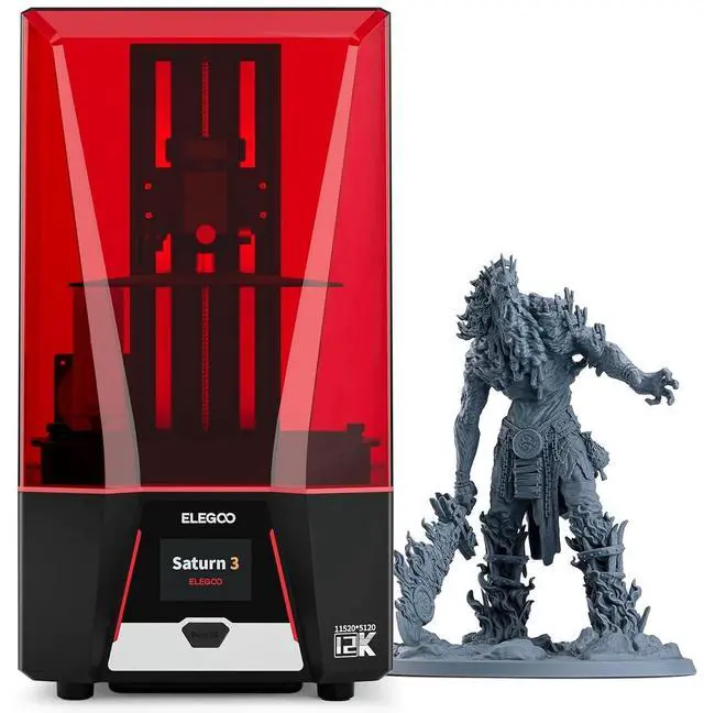 Main image of ELEGOO Saturn 3 MSLA 12K 3D Printer