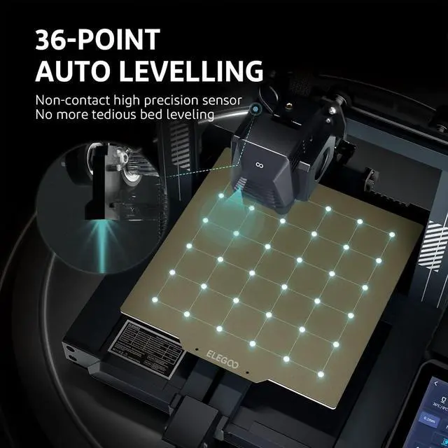 Alt view image 5 of 7 - ELEGOO Neptune 3 Pro 3D Printer, Quick Assembly with Auto Leveling