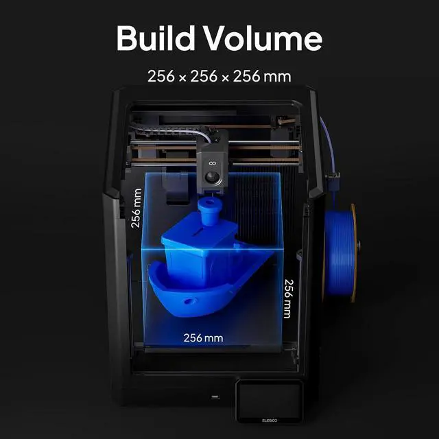 Alt view image 7 of 7 - ELEGOO Centauri 2 3D Printer, Full Auto Calibration, Beginner-Friendly