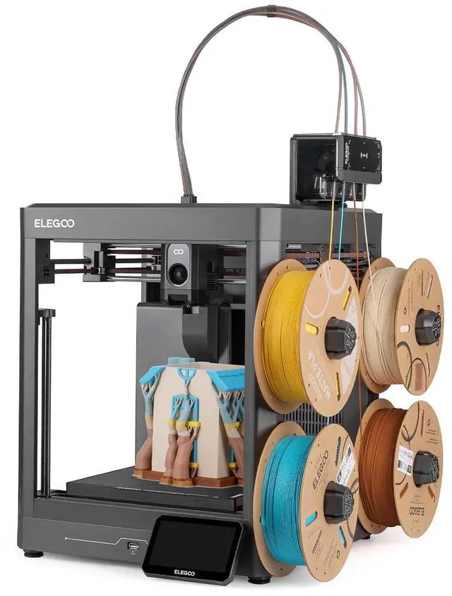 Main image of ELEGOO Centauri 2 Combo 3D Printer, Beginner-Friendly Multicolor Printing