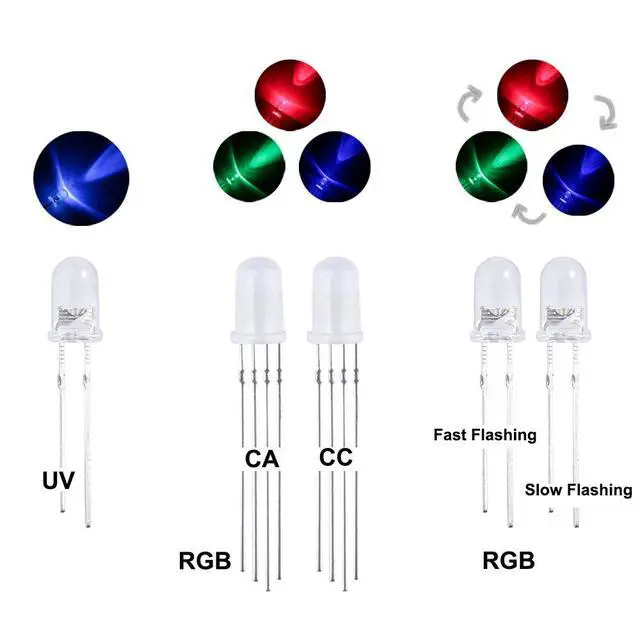 Alt view image 4 of 7 - ELEGOO 350pcs LED Kit with UNO R4 WiFi Kit Electronics Project Bundle