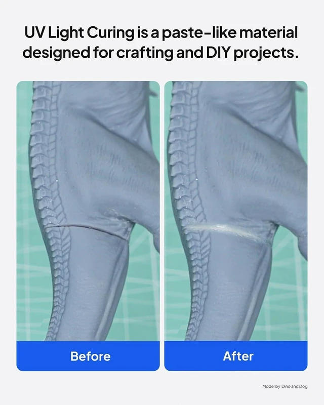 Alt view image 2 of 6 - ELEGOO UV Putty for Modeling