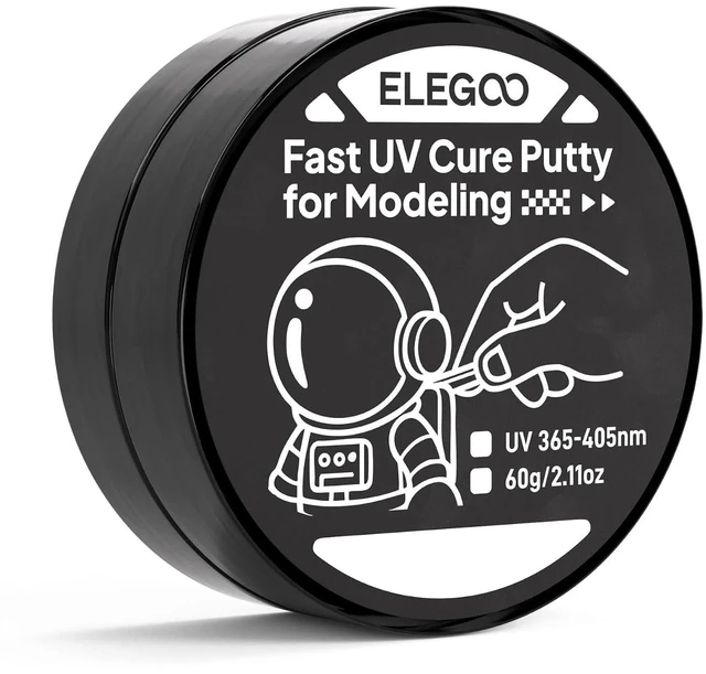 Alt view image 6 of 6 - ELEGOO UV Putty for Modeling