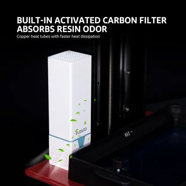 Alt view image 4 of 5 - ELEGOO 2PCS USB Purifier with Built-in Activated Carbon