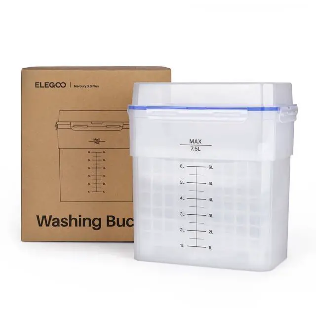 Alt view image 6 of 6 - ELEGOO Washing Bucket for Mercury Plus 3.0 Wash and Cure Station