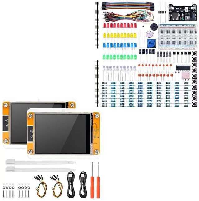 Main image of ELEGOO ESP-32 Touch Screen 2-Pack and 235pcs Fun Kit STEM Project Bundle