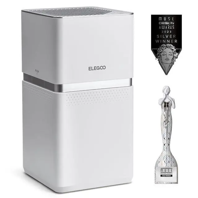 Alt view image 2 of 7 - ELEGOO MARSMATE Air Purifier and Activated Carbon Filter for Marsmate Air Purifier