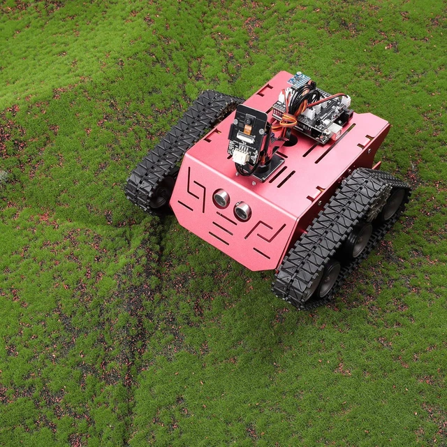 Alt view image 7 of 7 - ELEGOO Conqueror Robot Tank Kit and 33-in-1 Electric Screwdriver Set