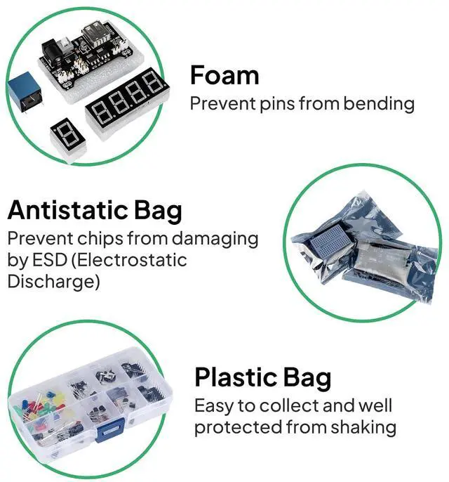 Alt view image 5 of 7 - ELEGOO 9V 1A Power Adapter and UNO R3 Complete Kit STEM Project Bundle