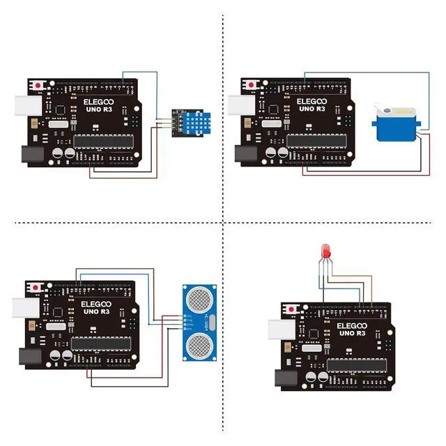 Alt view image 5 of 6 - ELEGOO 9V 1A Power Adapter with UNO Super Kit Bundle for STEM Projects
