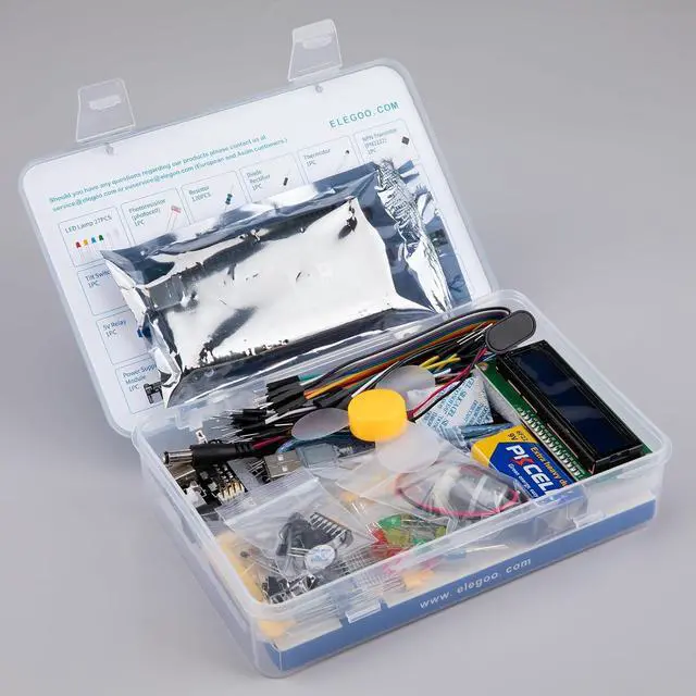 Alt view image 4 of 7 - ELEGOO MEGA R3 Starter Kit and 525-Piece Resistor Kit Bundle for STEM