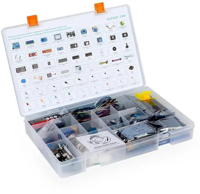 Alt view image 5 of 7 - ELEGOO UNO R3 Project Most Complete Starter Kit, Compatible with Arduino