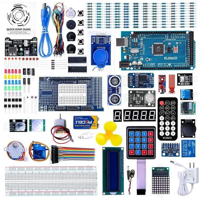 Main image of ELEGOO Mega 2560 R3 Project The Most Complete Starter Kit with Tutorial