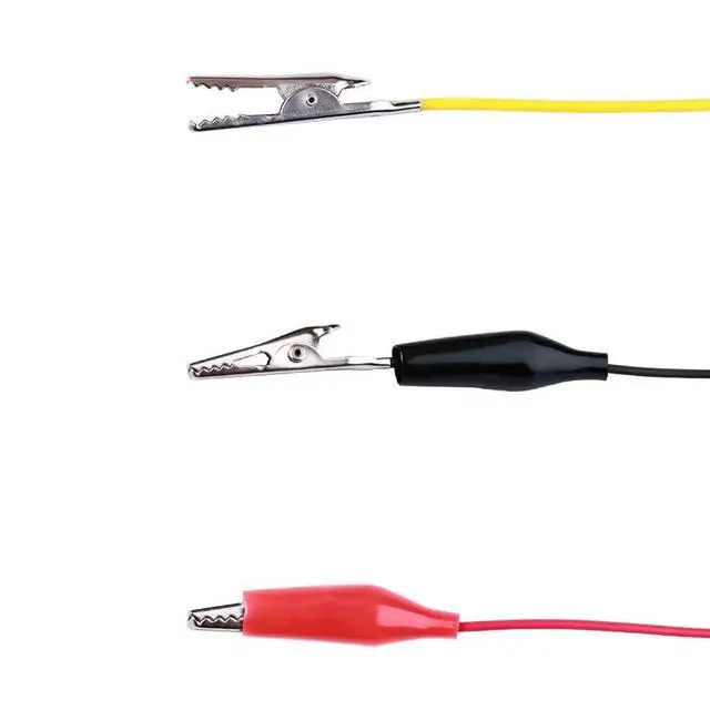 Alt view image 5 of 5 - 30PCS Alligator Clip Test Leads Set, 50cm Double-Ended Jumper Wires