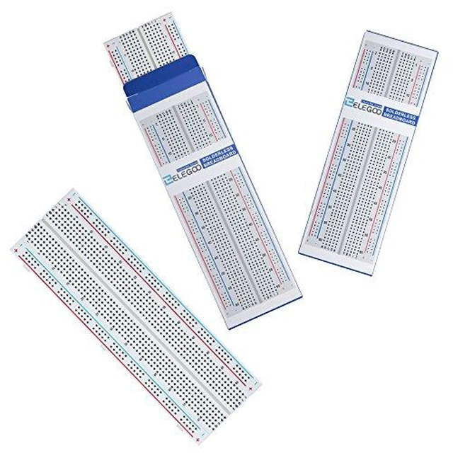 Alt view image 7 of 7 - 120pcs Multicolored Dupont Wire & 3pcs Breadboard 830 Point