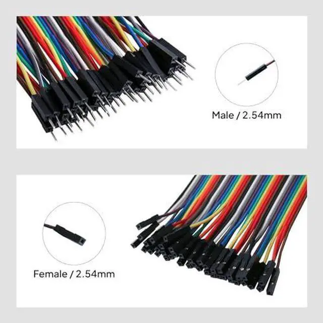 Alt view image 6 of 7 - UNO R3 CH340C Board and 120pcs Dupont Wires, for Breadboard Circuits, Prototyping, STEM Labs and Electronics Practice