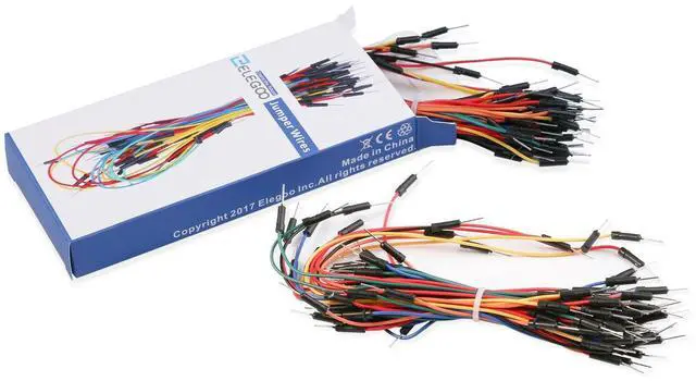Alt view image 5 of 7 - 130pcs M-M Wires and 6PCS 400-Point Boards Bundle, for Breadboard Circuits, Prototyping, STEM Labs and Electronics Practice