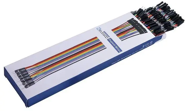 Alt view image 5 of 7 - 120pcs Multicolored Dupont Wire & 8 Channel DC 5V Relay Module