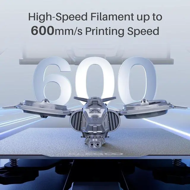 Alt view image 2 of 7 - Rapid PLA Plus Filament 1.75mm White 1KG, PLA+ 3D Printer Filament for 30-600 mm/s High Speed Printing, Dimensional Accuracy +/- 0.02 mm, 1kg Cardboard Spool(2.2lbs)