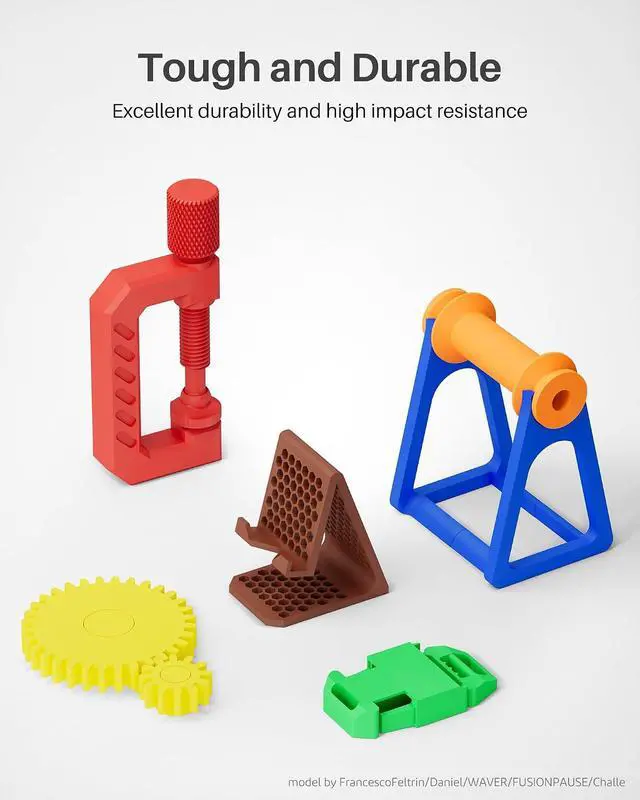 Alt view image 2 of 7 - 1.75mm PETG Filament Brown 1KG & PLA Filament Beige 1KG