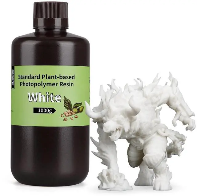 Main image of Standard Plant-Based 3D Printer Resin White 1000g