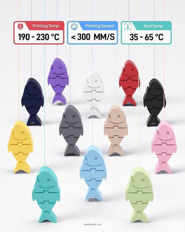 Alt view image 5 of 7 - Matte PLA 3D Printer Filament 1.75mm Black & White 2KG